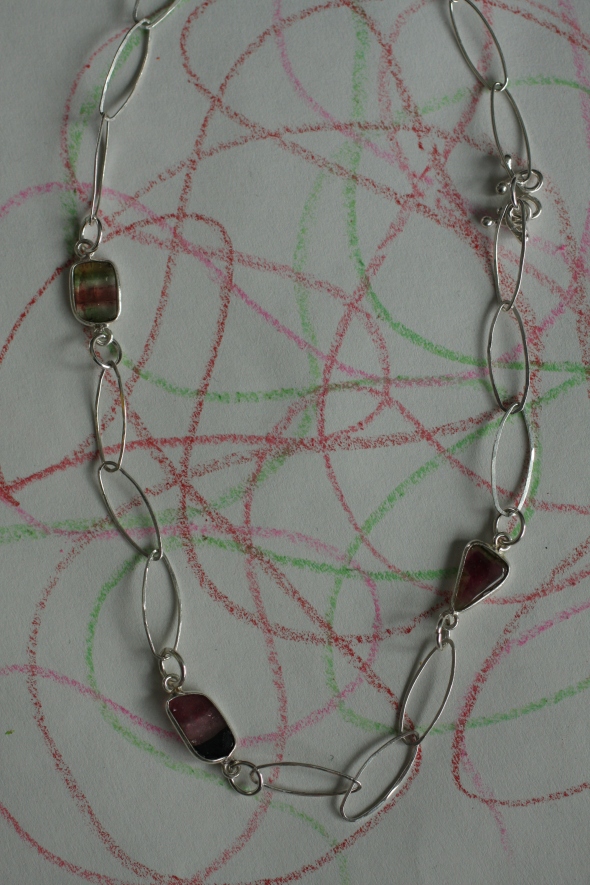 Tourmaline and Sterling Silver